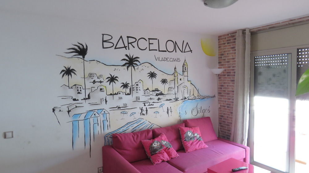 Apartamentos Atico Airport Barcelona, Terraza Y Barbacoa Viladecáns Eksteriør bilde