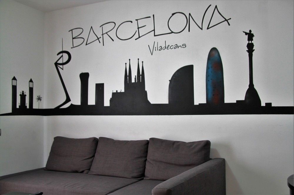 Apartamentos Atico Airport Barcelona, Terraza Y Barbacoa Viladecáns Eksteriør bilde