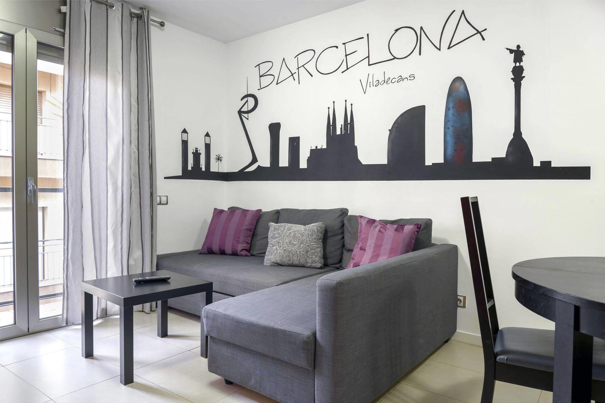 Apartamentos Atico Airport Barcelona, Terraza Y Barbacoa Viladecáns Eksteriør bilde